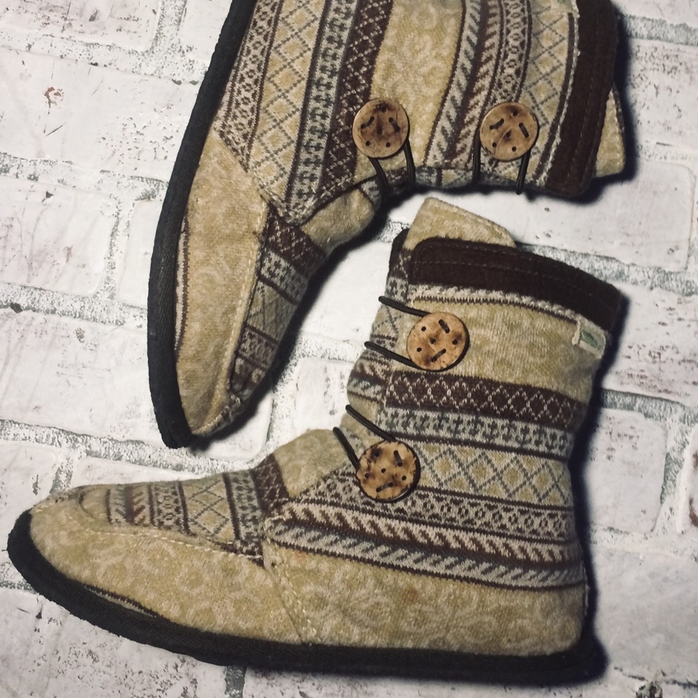 “VINTAGE” SIMPLE knit Moccasins